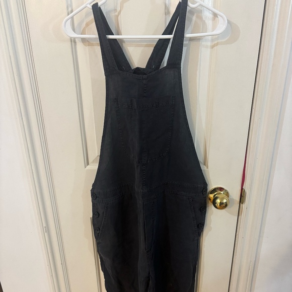 James Perse Los Angeles black 100% cotton overalls * read description  Charcoal - Picture 4 of 11
